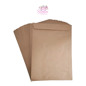 Envelope p/ Documentos - Kraft - Ofício 32 x 22 cm