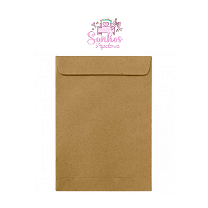 Envelope Kraft  - Ofício 22x32cm
