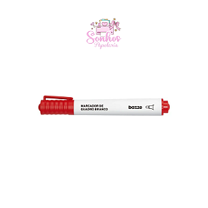 Caneta / Pincel / Marcador JUMBO - Quadro Branco (Vermelho) BAZZE | Traço 1-4 mm