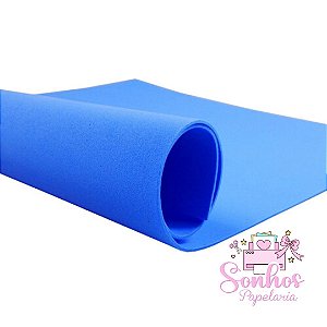 Folha de E.V.A 40x47cm Azul Royal