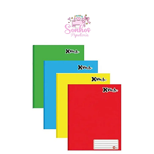 Caderno Brochurão X-Max 80 Folhas