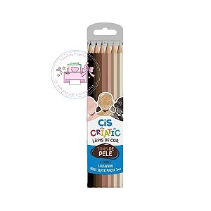 Lápis De Cor Cis Criatic Tons  De Pele