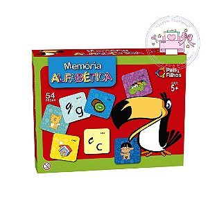 Jogo De Memoria Alfabetica Pais E  Filhos