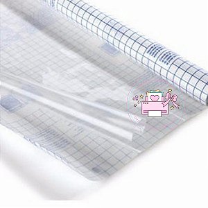 Papel Contact Adesivo Transparente - (Metro)