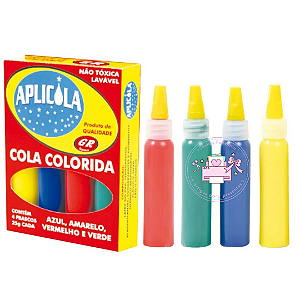 Cola Colorida Aplicola 25g