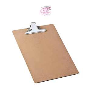 Prancheta MDF - Prendedor Metal