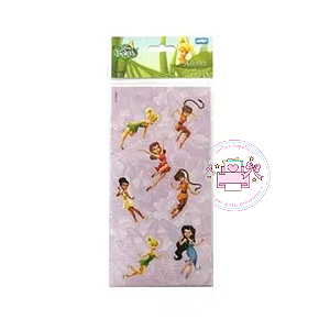 Kit Adesivos C/4 Cartelas - 28 unidades Tinker Bell