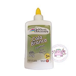 Cola Escolar Branca  Evident - 90g