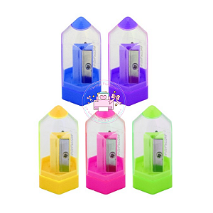 Apontador Escolar CIS - Formato Lápis c/ Depósito