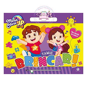 Livro para colorir - Maria Clara e JP - Blocão para Colorir