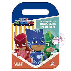 Livro  P/Colorir - Pj Mask-As Aventuras Dos Heróis De Pijama