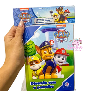 KIT | 8 Livros : Patrulha Canina - Atividades de Colorir, Exercícios e Histórias