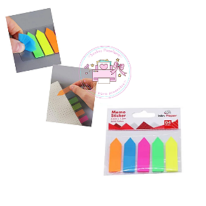 Memo Sticker 4.2x1.2 Setas  / 25x5 Folhas