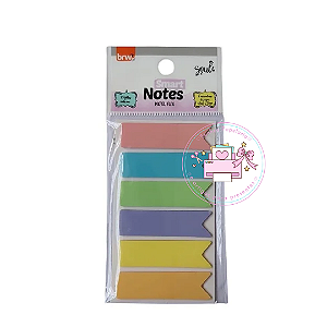Marcador de Pág. Adesivo - Setas 12x44 Cores Pastel (BRW)