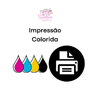 Impressão Colorida - Folha Simples A4