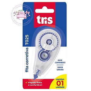 Fita Corretiva TRIS Cartela c/ 1 Unidade