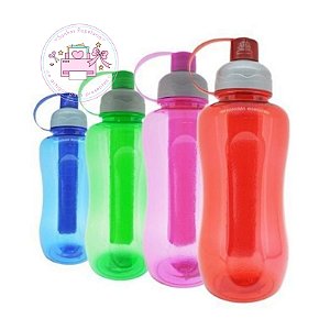 Garrafa de Plástico 600ml c/ Tubo Térmico Pratti