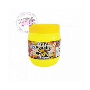 Tinta Guache 250ml EVIDENT Amarelo Ouro