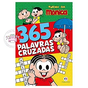 Livro  - 365 Palavras Cruzadas Turma da Mônica Ciranda Cultural
