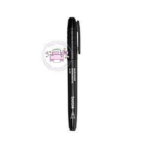 Marcador Permanente Slim  1-3 mm  BAZZE (Preto)