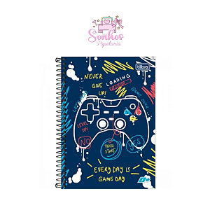Caderno Tilibra - 96F D+ MASC. Never Give Up