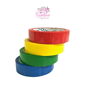 Durex Colorido Pequeno - Cores Sortidas UN