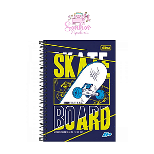 Caderno Tilibra  D+ MASC. Skate