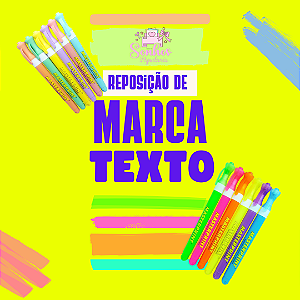 Marca - Texto Slim Neon ou Pastel / MASTERPRINT