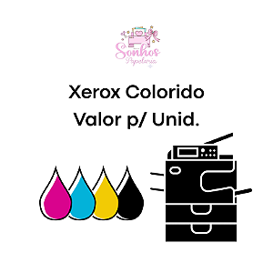 Xerox Colorido - Folha Simples A4
