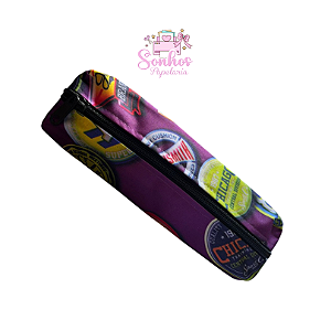 Estojo / Bolsinha de Lápis Masculina - COLLEGE LEAGUE