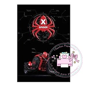 Caderno de Recados ou Bilhetes SPIDER / Costurado Capa Dura - 96F
