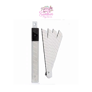 KIT Lâmina P/ Eslilete Estreito C/ 10 Unid. 9mm