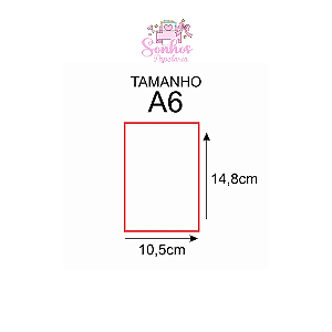 Plastificação de Documento - Tam. A6 - 14,8 mm x 10,5 mm