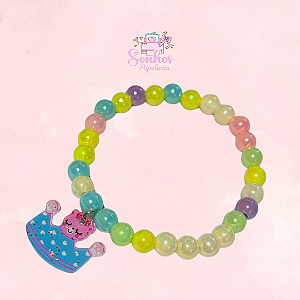 Pulseiras Coloridas C/ Pingente - Infantil de 4 a 9 anos | Unid.