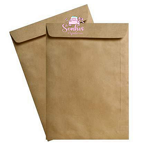 Envelope Pardo Papel Kraft | A4
