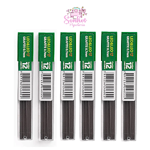 Grafite 0.5 mm ou 0.7 mm (Escolha pelo chat, o da sua preferência) | LÉO & LEO