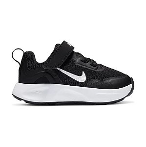 Tênis Nike Wearallday Kids Preto/Branco