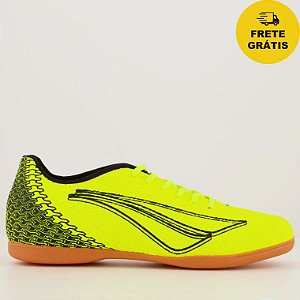 Chuteira PenaltyFutsal Bravo Xxii Amarelo/Preto