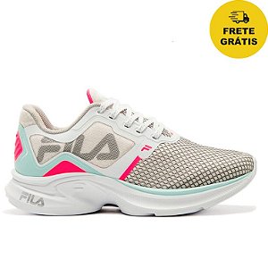 Tênis Fila Racer Move Branco/Rosa/Azul