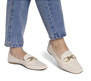 Mocassim Giulia Domna  Offwhite