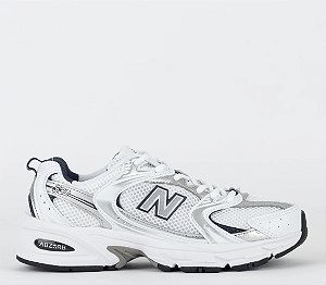 Tênis New Balance  Branco/Prata/Marinho