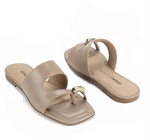 Rasteira Dakota  Capuccino