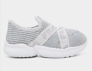 Tênis Fila Play Baby Cinza