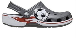Crocs Soccer Band  Cinza