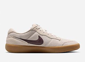 Tênis Nike Sb Force 58 Creme/Bordo