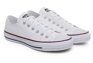 Tênis Allstar Chuck Taylor Branco/Vermelho