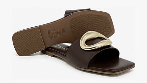 Rasteira Vizzano Cacau