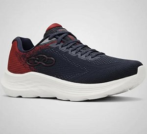 Tênis Olympikus Index 4 Marinho/Vermelho