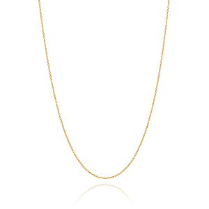 Colar Feminino Rommanel Fio Cadeado Corrente 50cm 531639