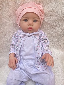 BEBÊ REBORN  CAREQUINHA BANHO